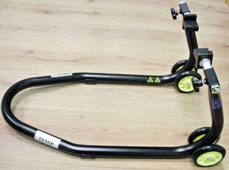 Bihr Home Track Front Paddock Stand With ''T'' Adapters Radial Matt Black