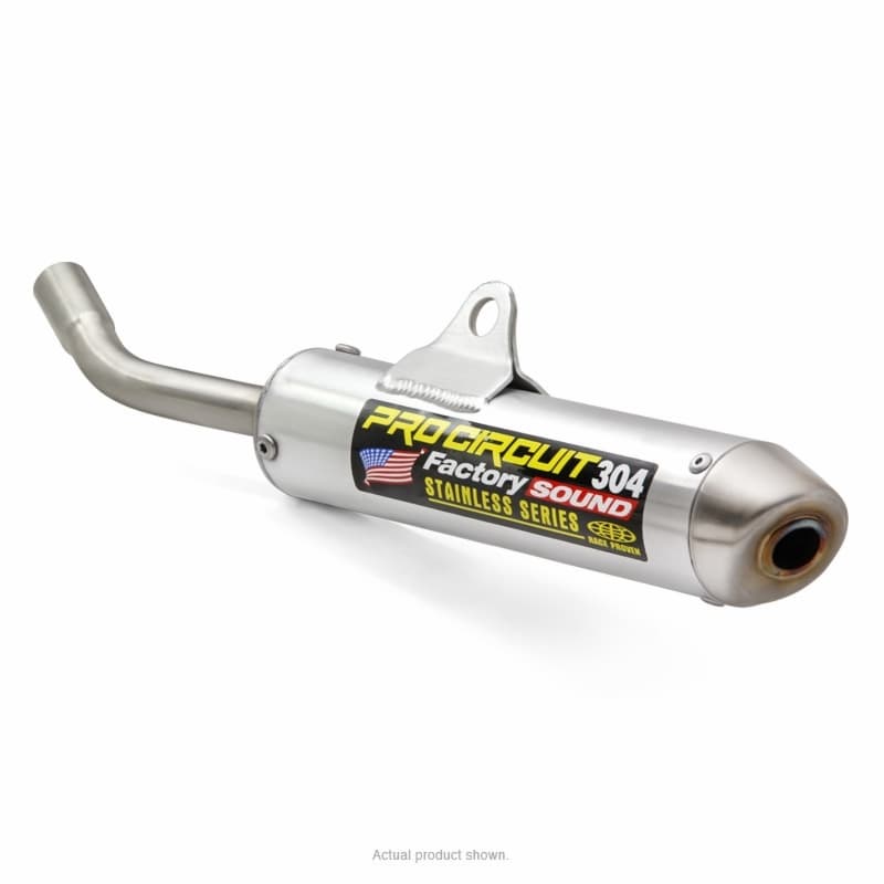 Pro Circuit 304 Demper Brushed Aluminium/Roestvrij staal Eindkap Yamaha Yz85