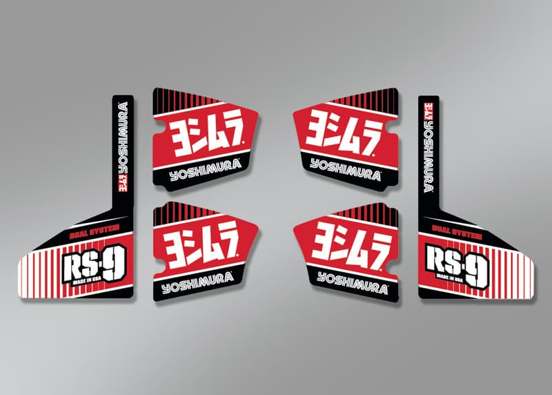 Yoshimura Us Yoshimura Stickers Set Rs9 Dual