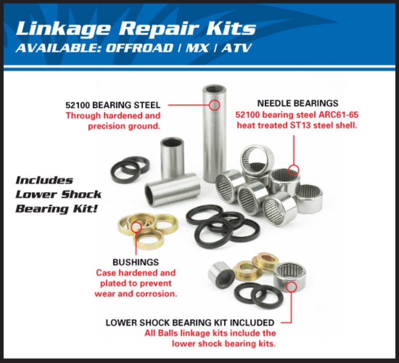 All Balls Linkage Bearing Kit