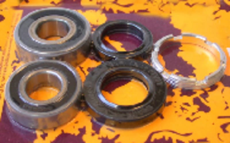 Pivot Works Achterwiel lager- en keerringset