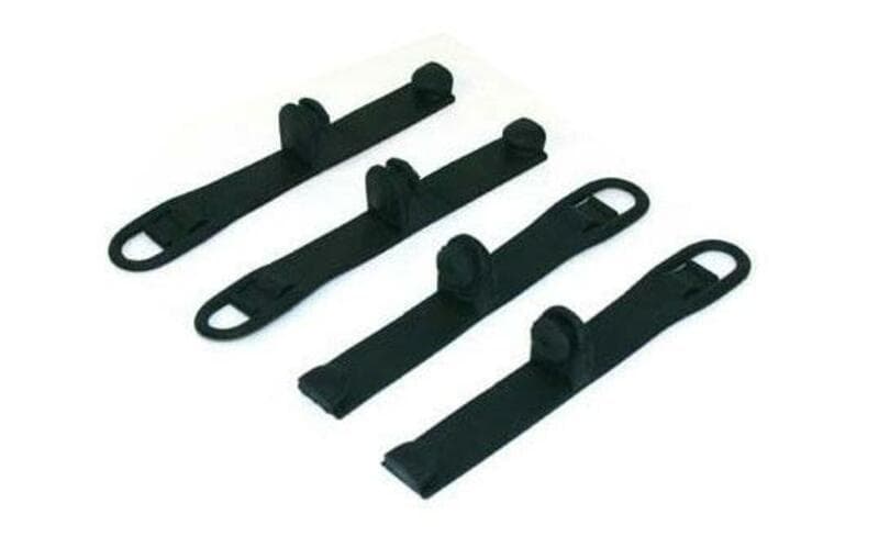 Bihr Enduro Headlight Straps Rubber Orange