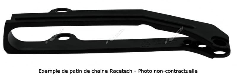 Racetech Kettingglijder Zwart Honda Husaberg Te125/250/300