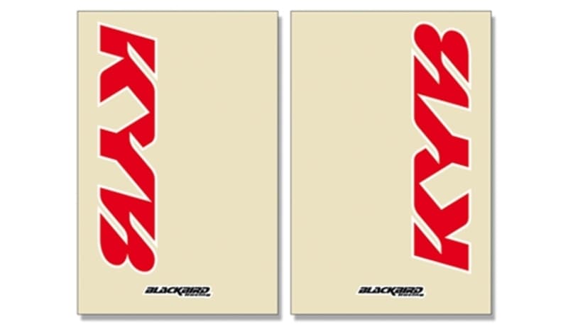 Blackbird Kayaba Vork Graphic Kit Transparant
