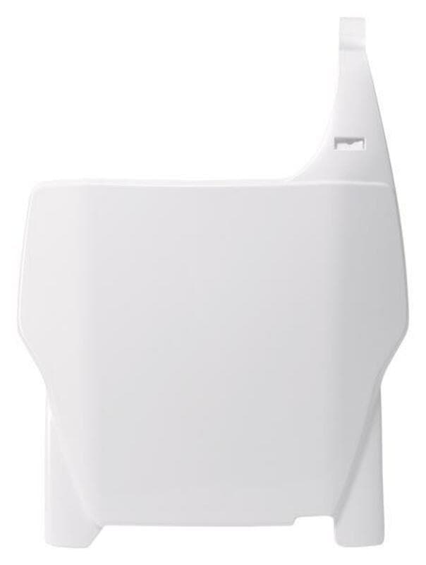 Racetech Front Number Plate Blanc Honda