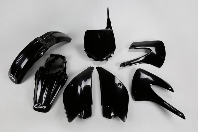 Ufo Plastic Kit Black Kawasaki Kx86