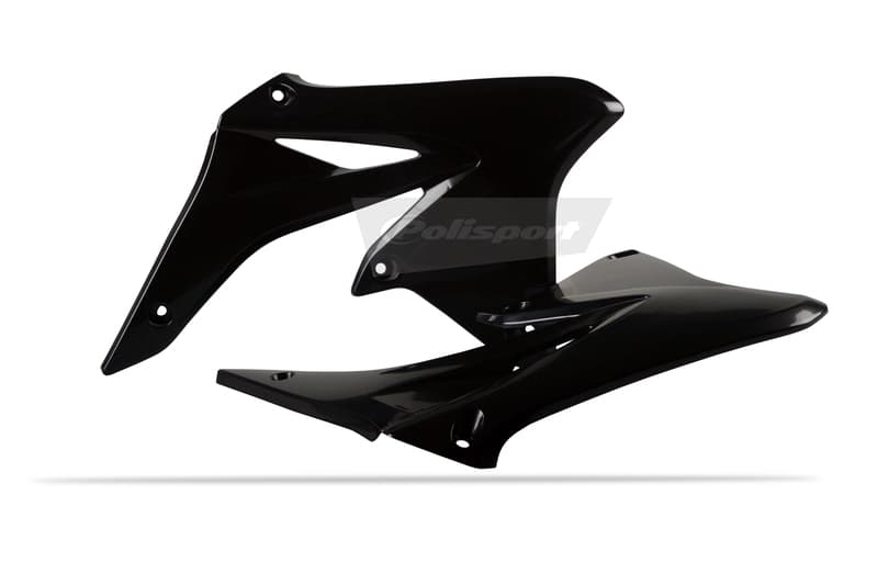 Polisport Radiator Covers Black Suzuki Rm-Z250