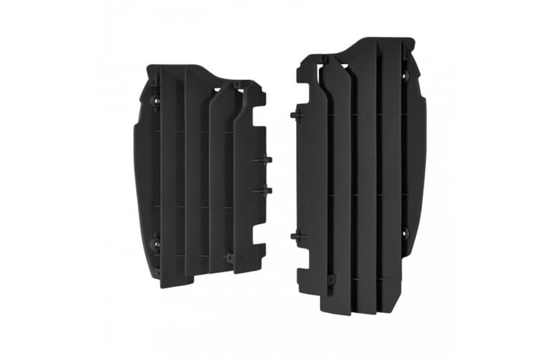 Polisport Radiateur Louvers Zwart Kawasaki Kx250f