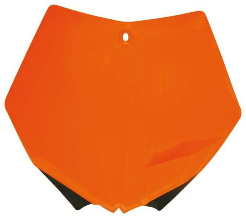 Racetech Front Number Plate Orange Ktm