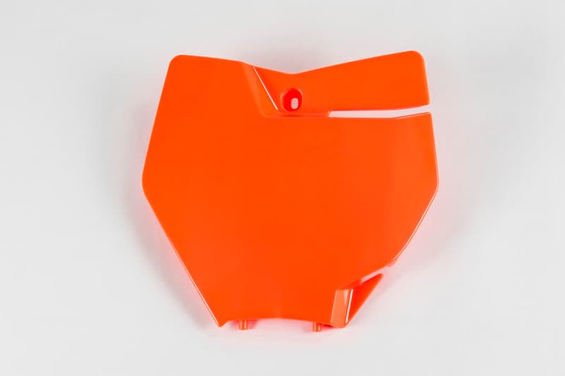 Ufo Front Number Plate Neonorange Ktm Sx/Sx-F