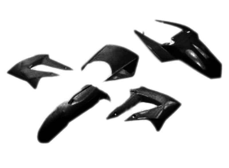 V Parts Fairing Kit Zwart 6 Pieces