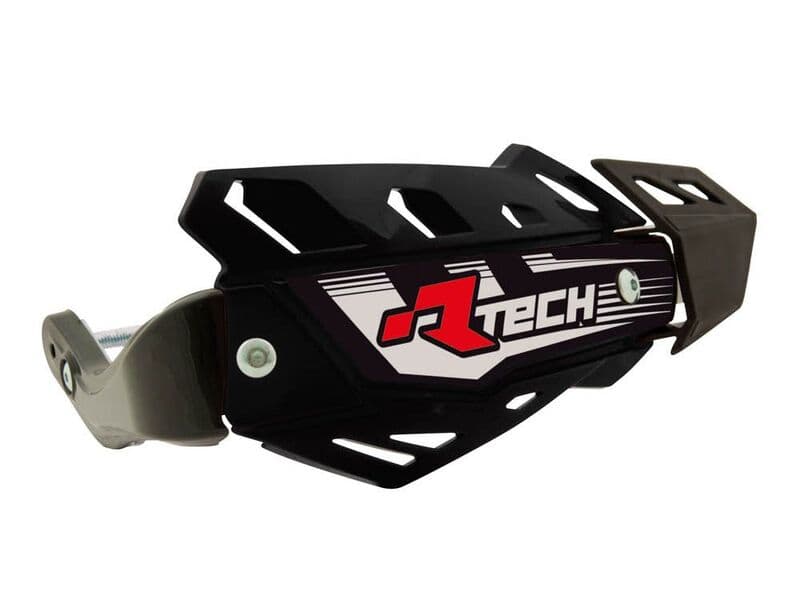 Racetech Flx Quad Handguards With Mounting-Kit Noir