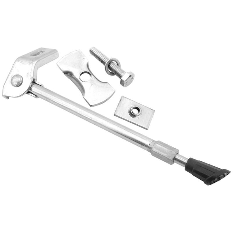 V Bike Bike Side Stand Bottom Bracket Mount. Adj. 20-28''. Steel