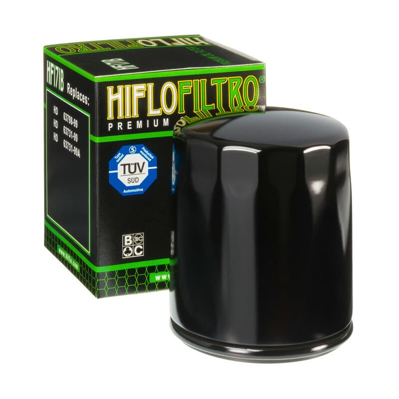 Hiflofiltro Oliefilter Glossy Zwart - HF171B