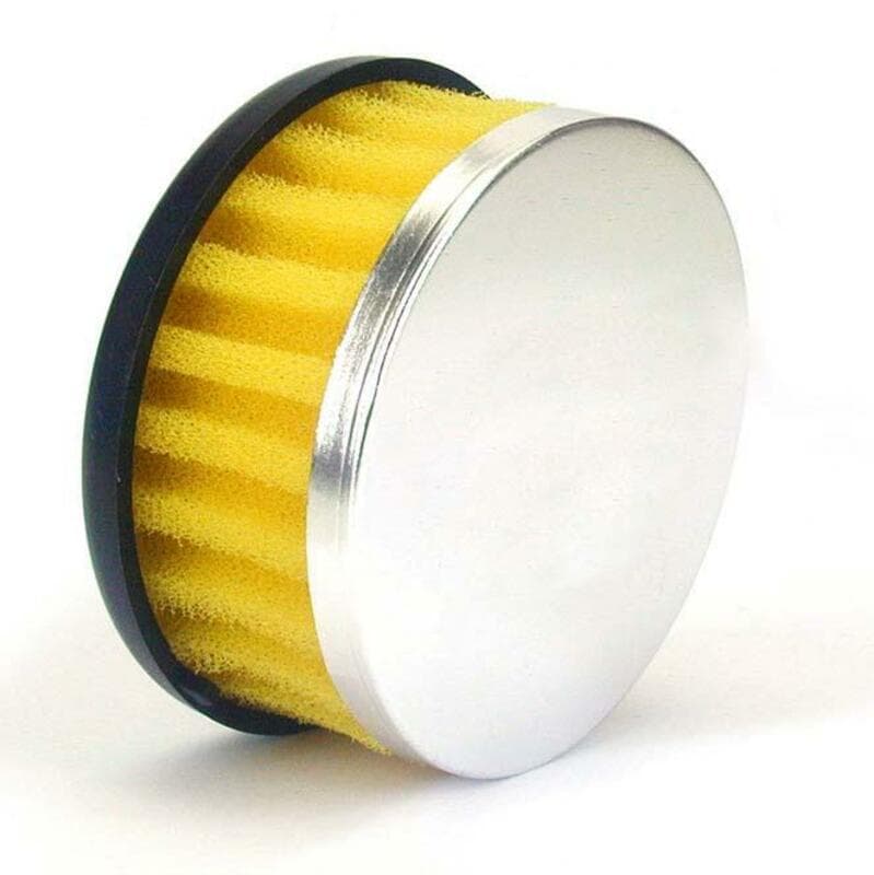 V Parts Air Filter Straight ø28mm Yellow - 1150030