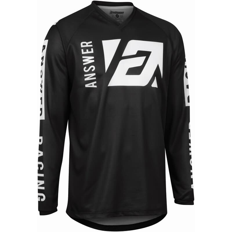 Answer A22 Syncron Merge Shirt - Zwart/Wit