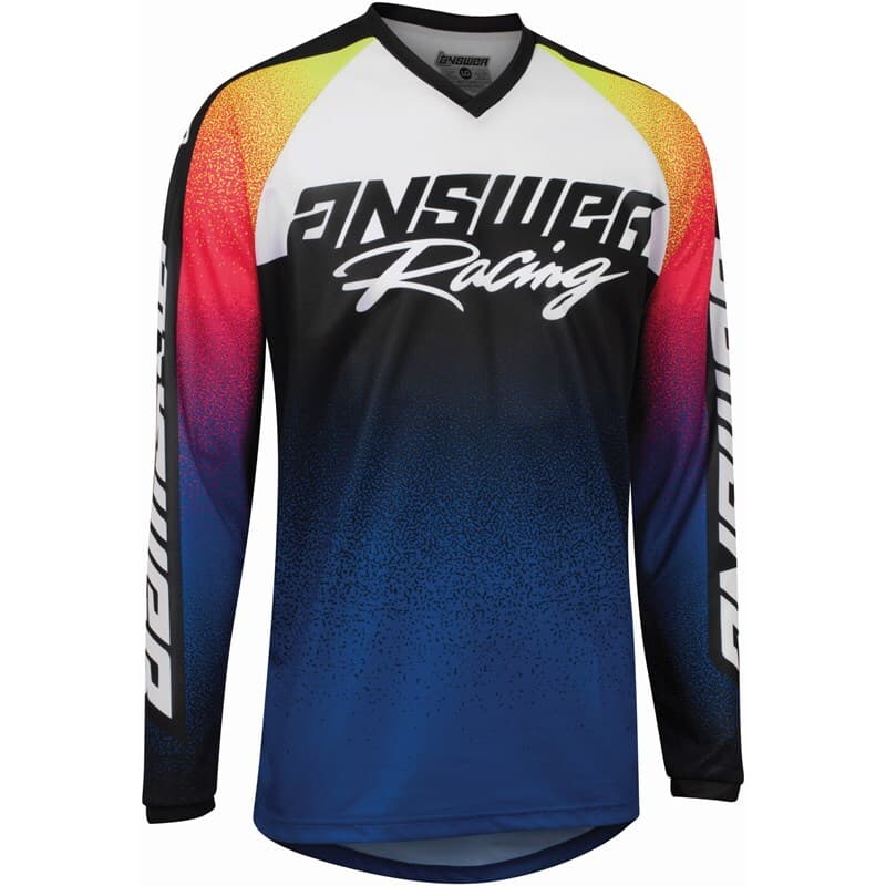 Answer A22 Syncron Prism Shirt Blauw/Roze