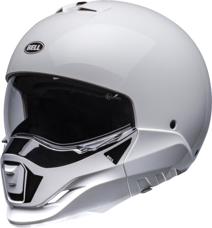 Bell Broozer Helmet - Duplet Glanzweiß