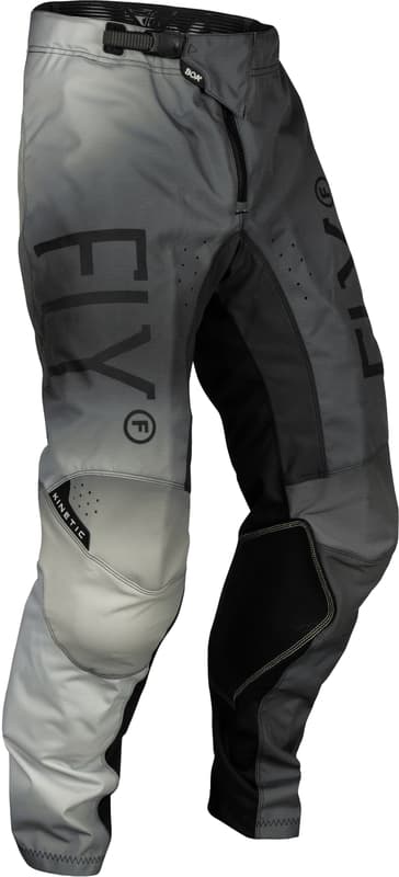 Fly Racing Kinetic Prodigy Jeugd Broek - Zwart/Lichtgrijs