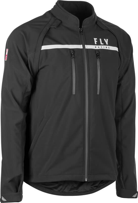 Fly Racing Patrol Softshell Jacket - Zwart