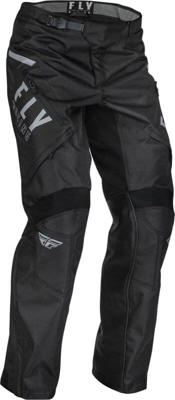 Fly Racing Patrol Over-Laars Broek - Zwart/Wit
