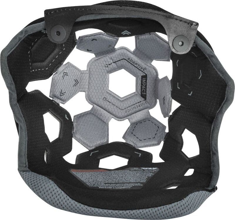 Fly Racing Formula Helm Liner - Zwart/Cool Grijs