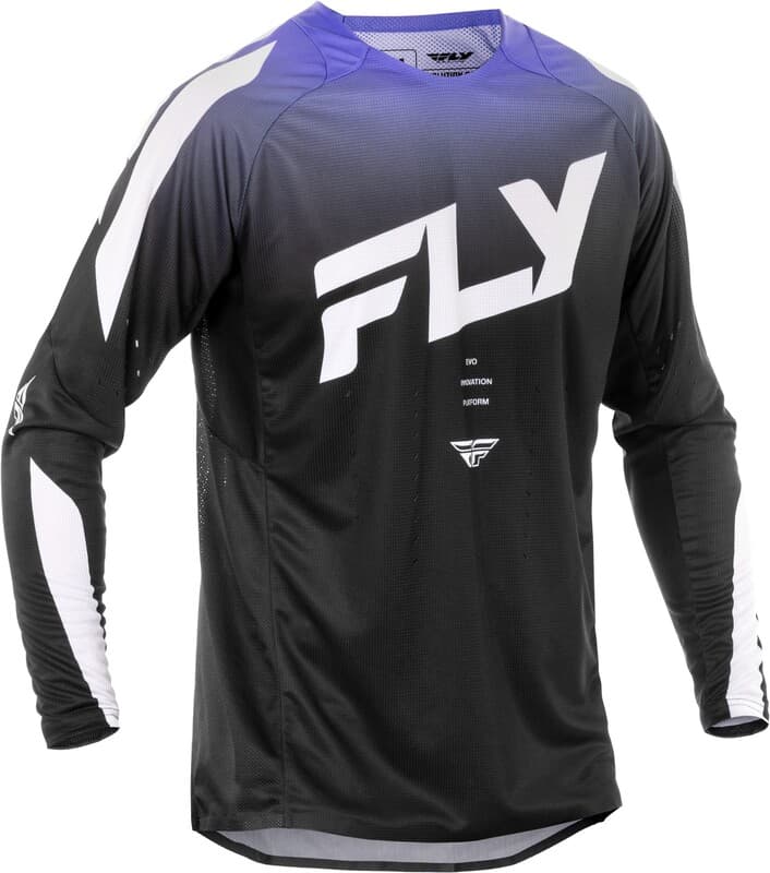 Fly Racing Evolution Dst Shirt - Zwart/Wit/Paars