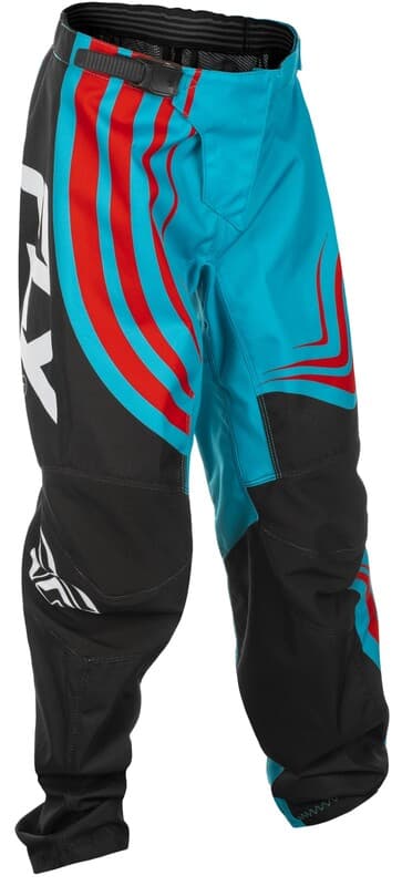 Fly Racing F-16 Jeugd Broek - Cyan/Zwart/Rood