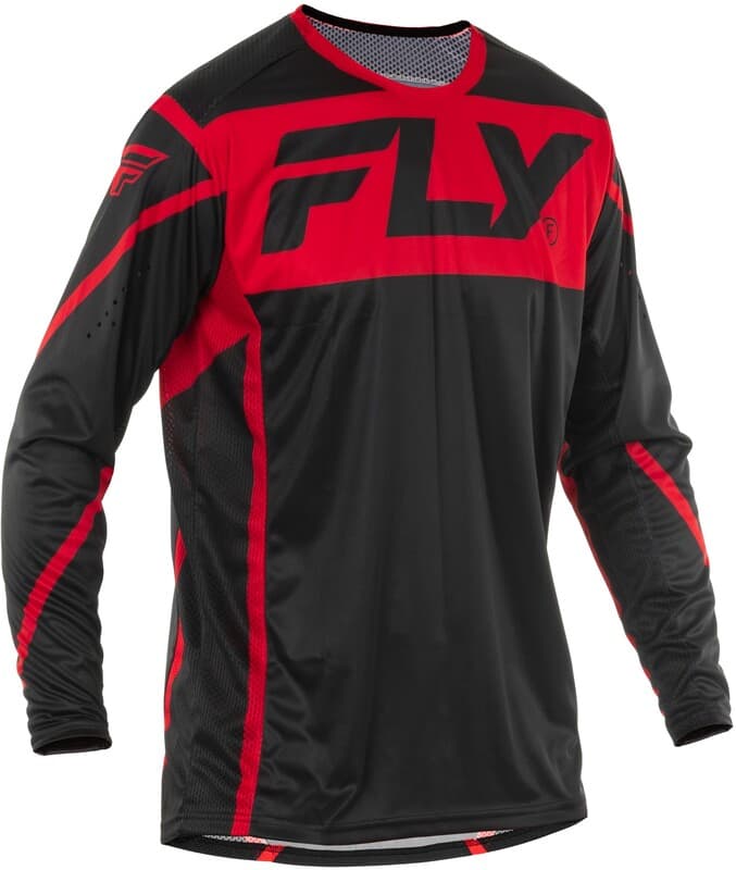 Fly Racing Lite Shirt - Zwart/Rood