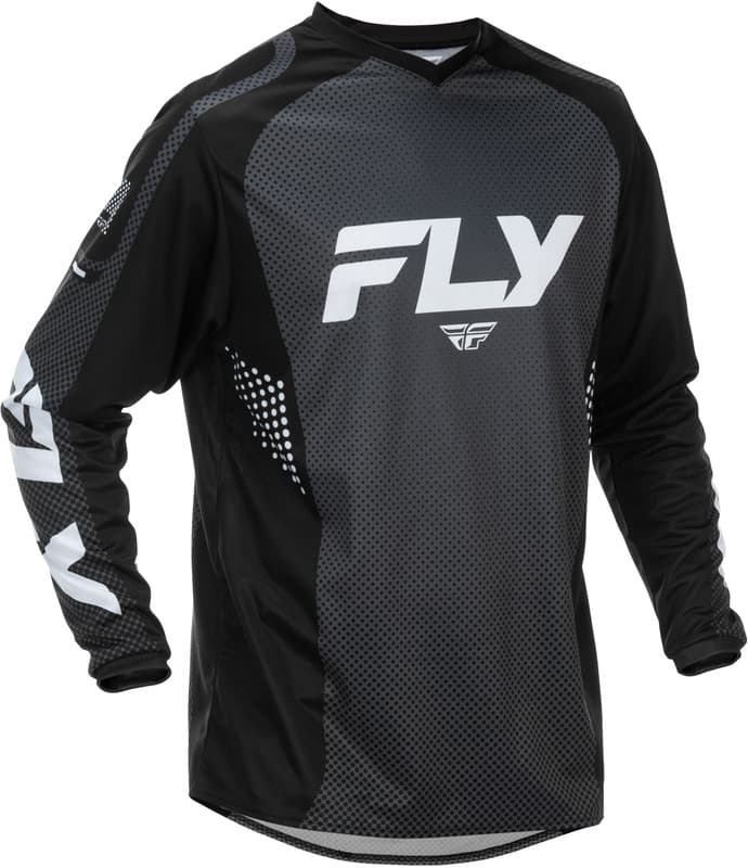 Fly Racing F-16 Jersey - Schwarz/Weiß