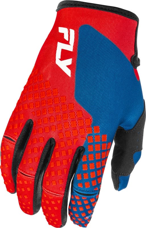 Fly Racing Kinetic Handschoenen - Rood/Wit/Blauw