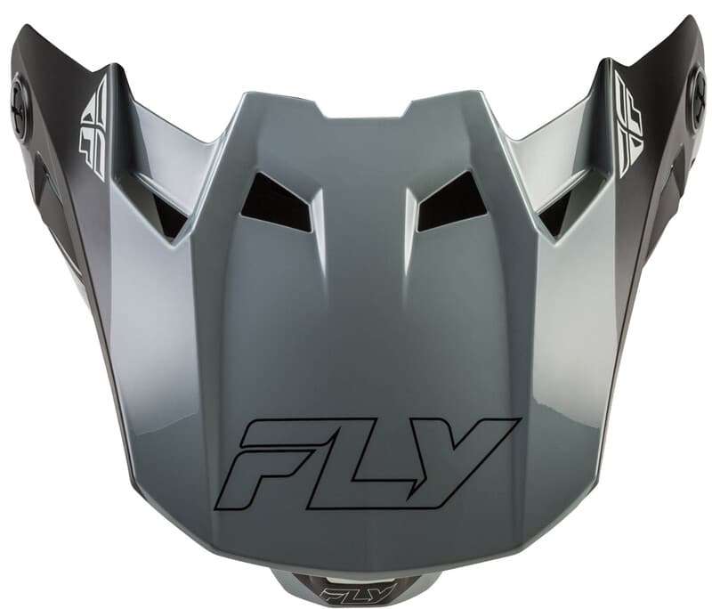Fly Racing Formula Cc Glide Peak - Grau/Hellgrau/Schwarz