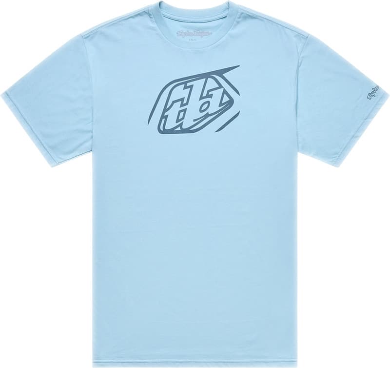 Troy Lee Designs Badge T-Shirt - Dawn Blauw