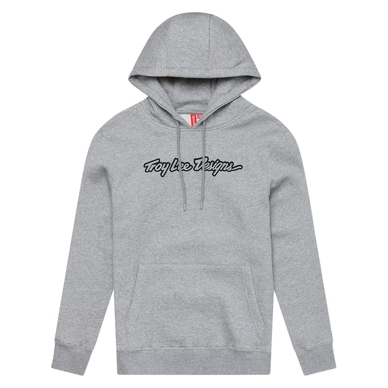 Troy Lee Designs Signature Hoodie - Grijs Heather