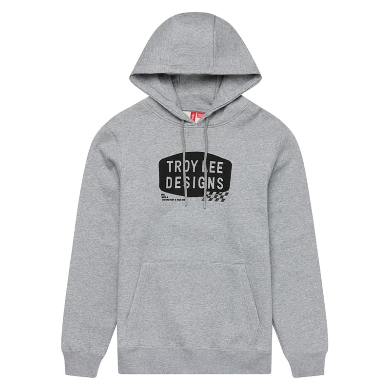 Troy Lee Designs Stamp Hoodie - Grijs Heather