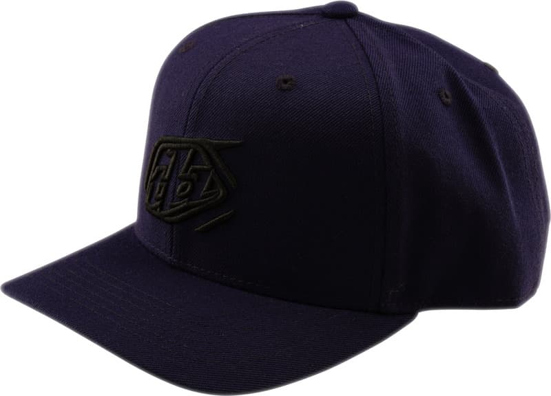 Troy Lee Designs Curved Snapback Badge - Indigo Hat