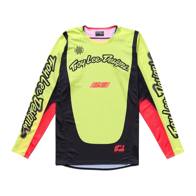 Troy Lee Designs Se Pro Roam Shirt - Glo Geel