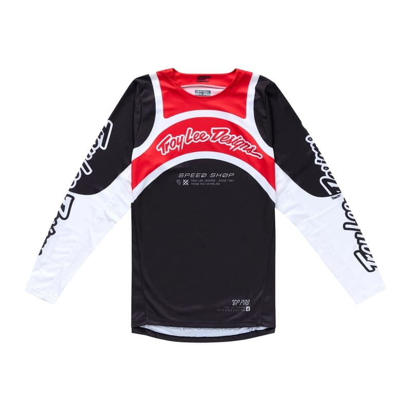 Troy Lee Designs Gp Pro Swerve Shirt - Zwart/Rood