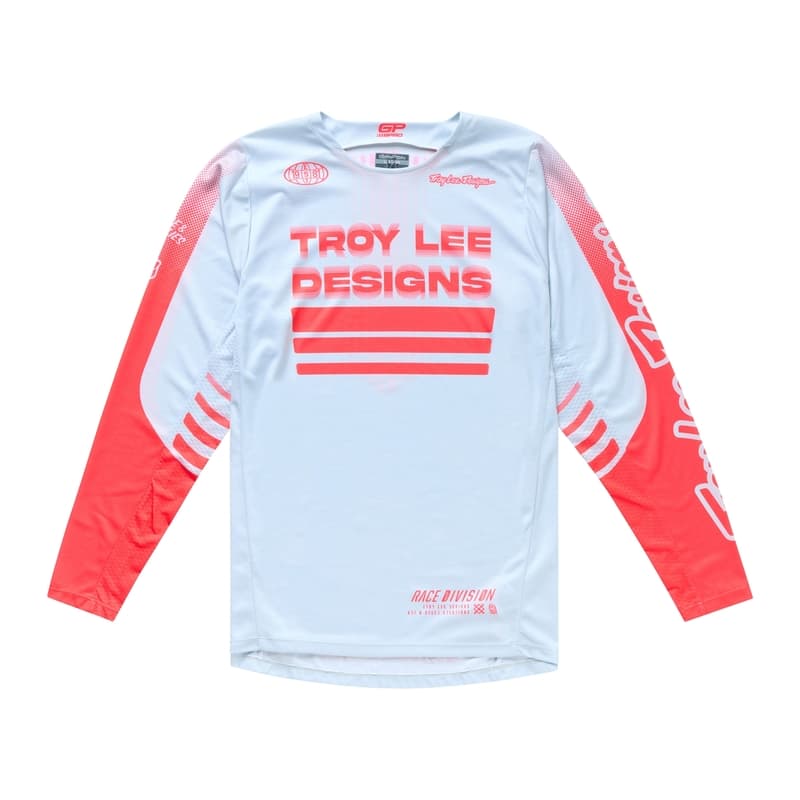 Troy Lee Designs Gp Pro Segment Shirt - Vapor/Infra Rood