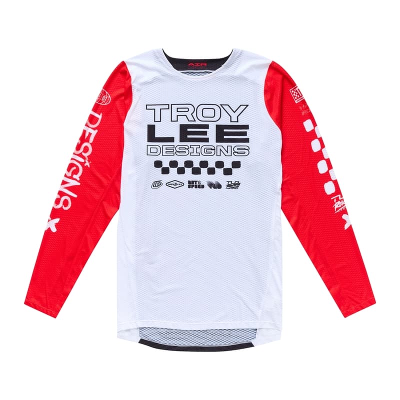 Troy Lee Designs Gp Pro Air Standaard Shirt - Rood/Wit/Zwart