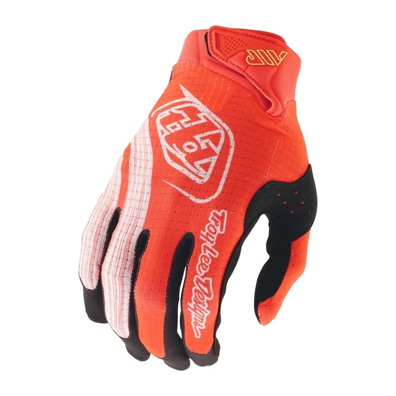 Troy Lee Designs Air Gloves - Stripes Infra Rot/Schwarz