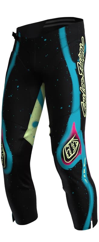 Troy Lee Designs Gp Pro Membrane Jeugd Broek - Zwart/Geel