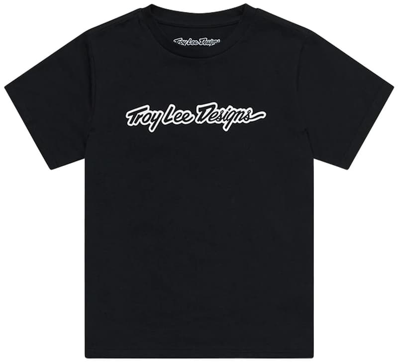 Troy Lee Designs Signature Jeugd T-Shirt - Zwart