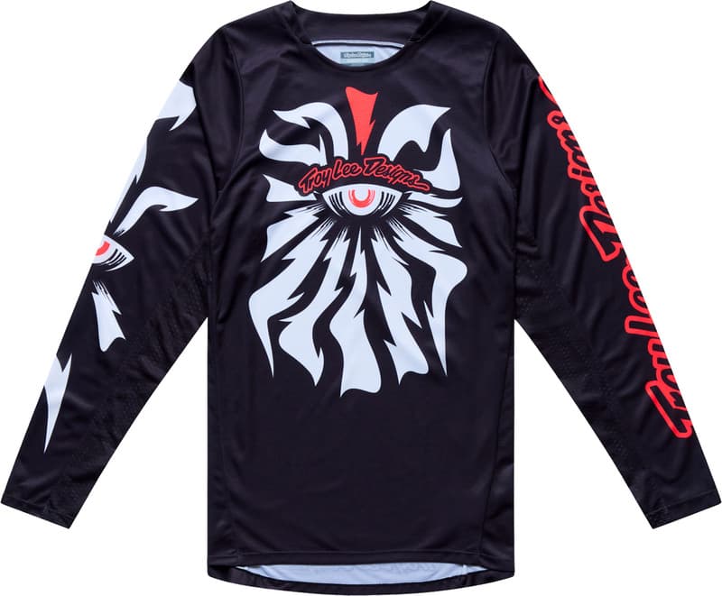 Troy Lee Designs Gp Pro Shirt Cyclops - Zwart/Neo Rood