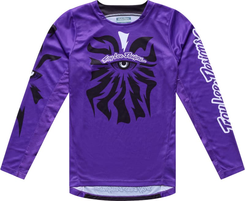 Troy Lee Designs Gp Pro Jeugd Shirt Cyclops - Neo Paars