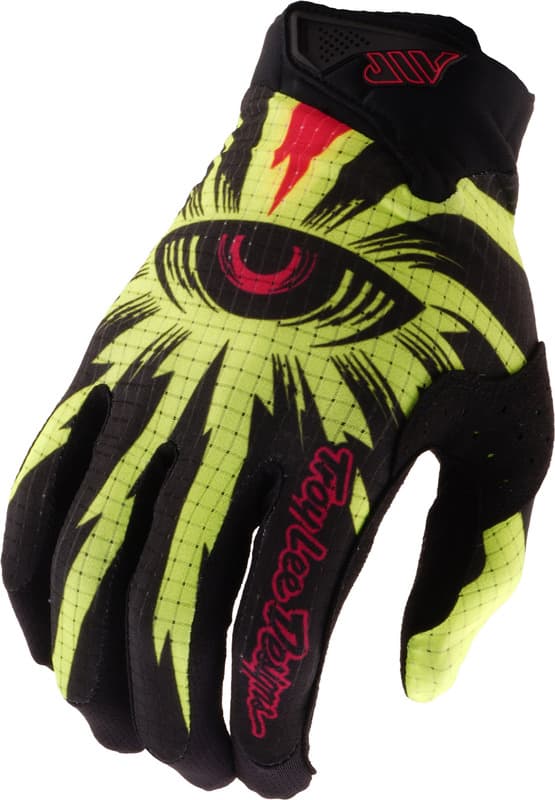 Troy Lee Designs Air Gloves - Cyclops Black/Flo Yellow