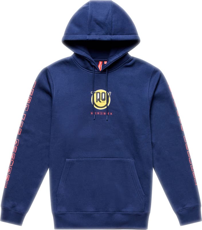 Troy Lee Designs Happy Dayz Hoodie - Marineblauw