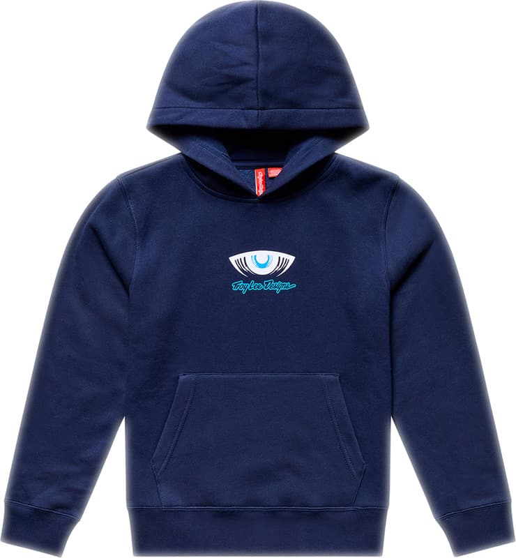 Troy Lee Designs Cyborg Jeugd Hoodie - Marineblauw