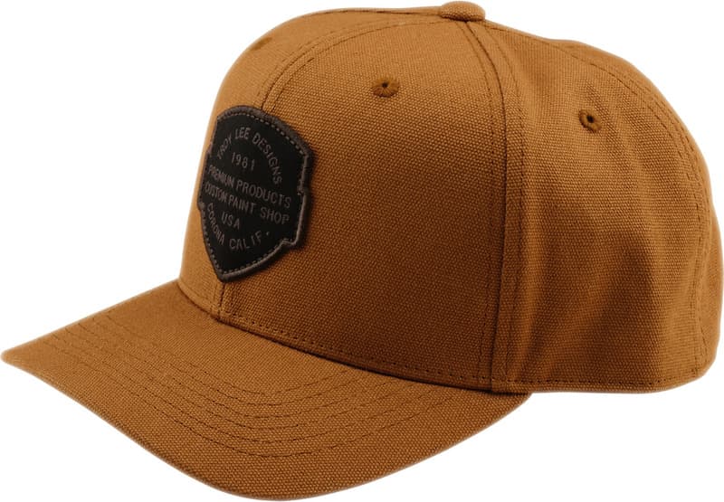 Troy Lee Designs Curved Snapback Imprint Hat - Sienna