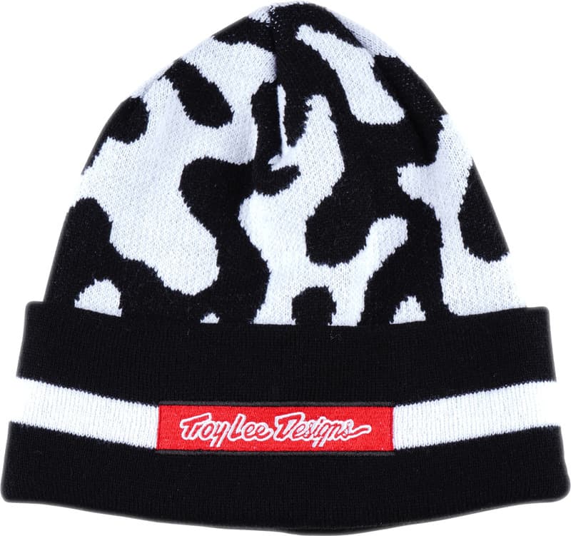 Troy Lee Designs Flow Camouflage Beanie - Zwart/Wit